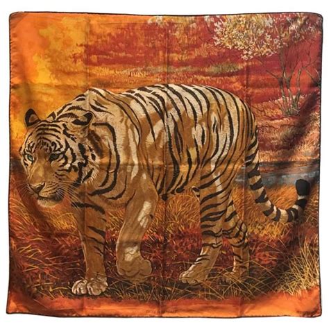 hermes bengal tiger scarf|Hermes Bengal Tiger Scarf .